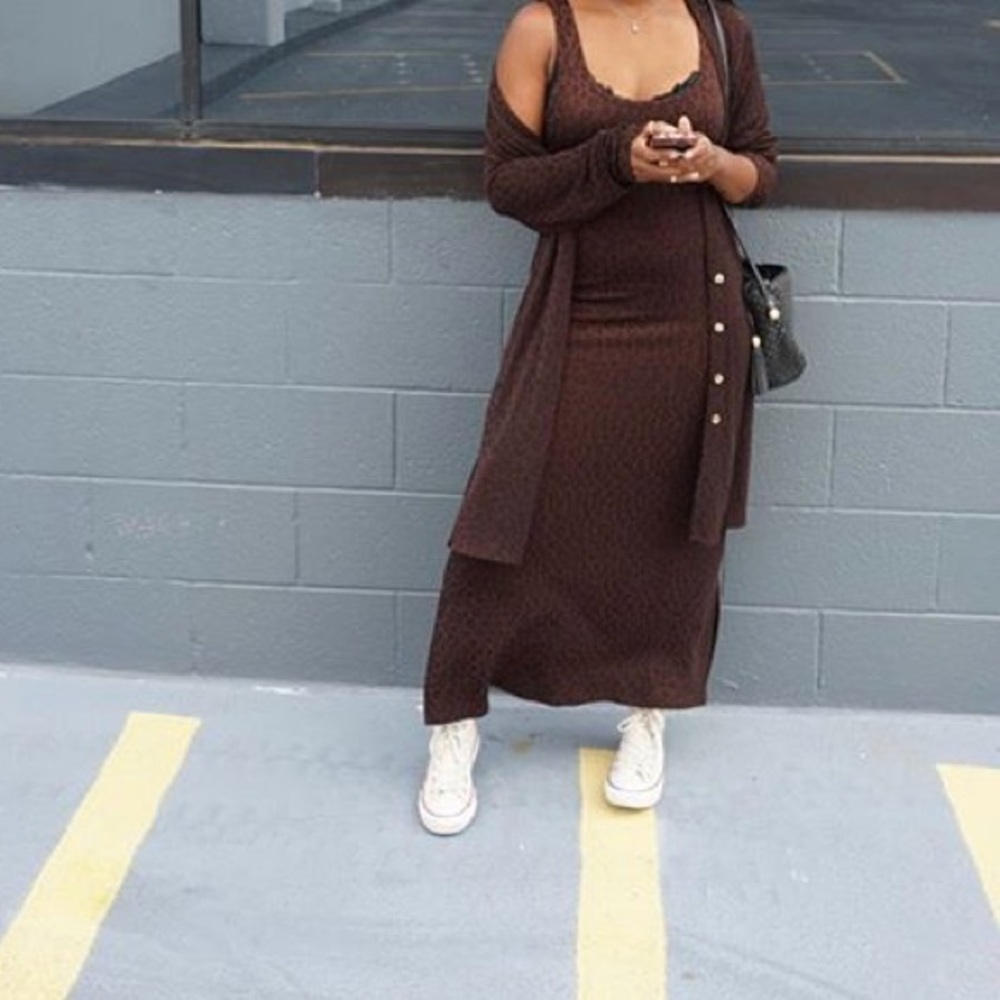 Vintage Two Piece Dress Set